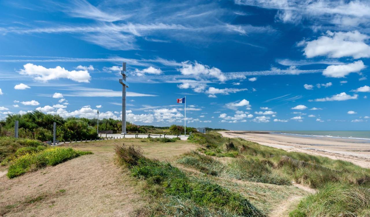 Appartement Vue Mer Et Marina, Loggia - Parking Courseulles-sur-Mer Kültér fotó